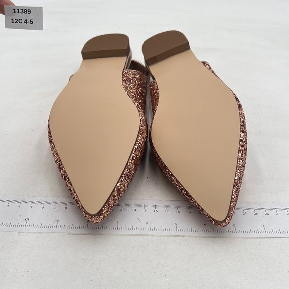 YDN Women's Pointed Toe Slingback Ballet Flats Low Heel Slide Sandals - Picture 6 of 7